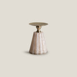 Kai Blush & Gold Candle Holder Small