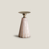 Kai Blush & Gold Candle Holder Large