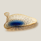Cresta Amber & Blue Decor Platter