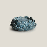 Floraison Blue Candle Holder