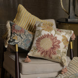 Amelia Off White Emb. Cushion Cover