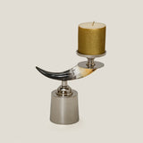 Navajo Horn Candle Holder