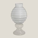White Glass Vase