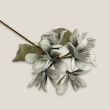 Aqua Geranium Foam Flower