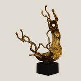 Splash Gold Metal Decor