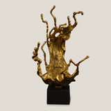 Splash Gold Metal Decor