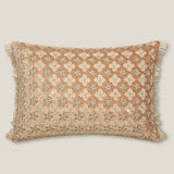 Ichiro Blush Pink Emb. Velvet Cushion Cover