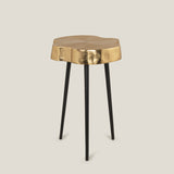 Timar Gold Metal Nest of Tables