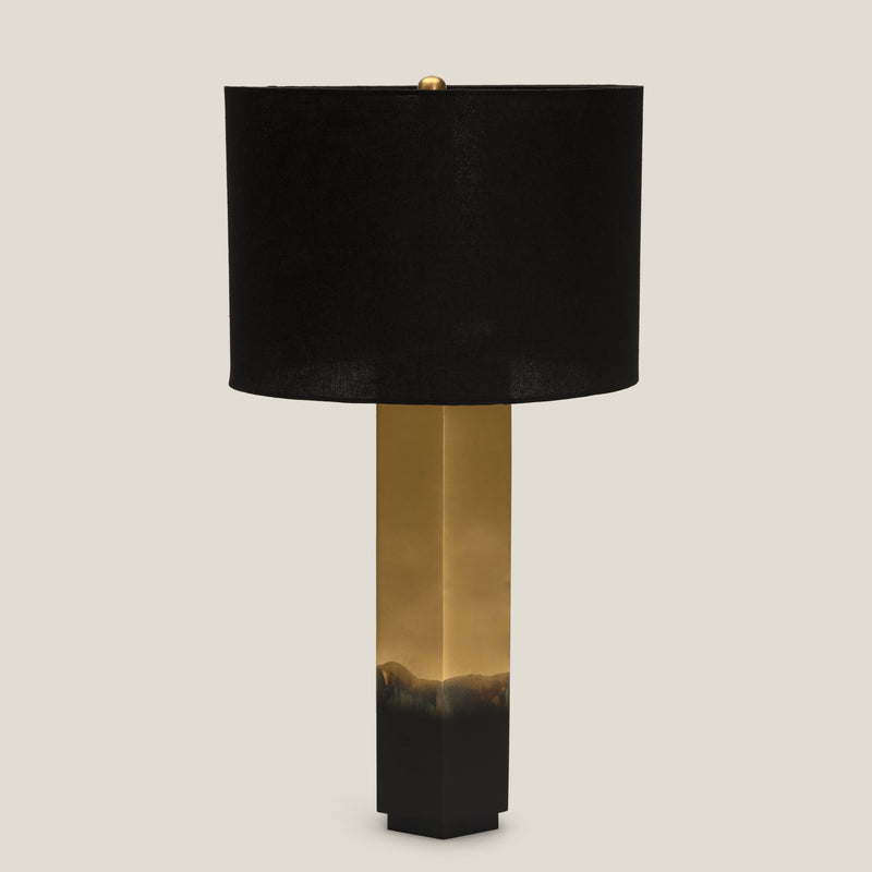 Moonbeam Gold & Black Table Lamp