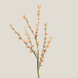 Orange Berry Branch Foam Flower