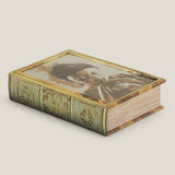 Buddha Beige Mirror Book Box