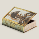 Buddha Beige Mirror Book Box