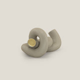 Knotted Beige Ceramic Abstract Decor