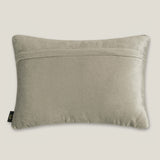 Emb. Grey Velvet Cushion Cover
