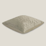 Gaza Light Grey Velvet Euro