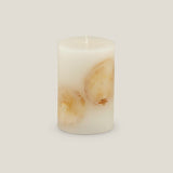 Lemon Slices Ivory Pillar Candle