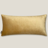 Ren Emb. Yellow Velvet Cushion Cover