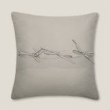 Kavala Grey Cotton Euro Cover