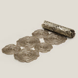 Poppy Gold & Antique Table Runner