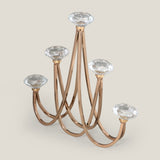 Gilt Rose Gold Candelabra