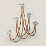 Gilt Rose Gold Candelabra