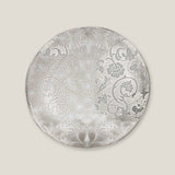 Enchante Platinum Porcelain Quarter Plate