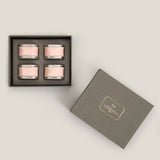 Beaded Band Blush Napkin Ring Set