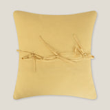 Veria Yellow Velvet Euro Cover