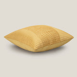 Veria Yellow Velvet Euro Cover