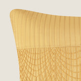 Veria Yellow Velvet Euro Cover