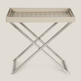 Cordia Light Grey Butler Tray With Stand
