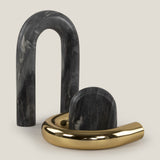 Trio Arch Grey & Gold Decor