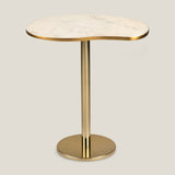 Audrey White & Gold Nest of Tables