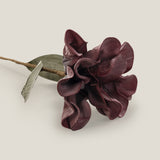 Maroon Magnolia Foam Flower