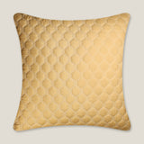 Ines Yellow & Off White Reversible Euro Cover