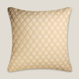 Ines Yellow & Off White Reversible Euro Cover