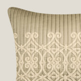 Gloria Sage Green Emb. Euro Cover