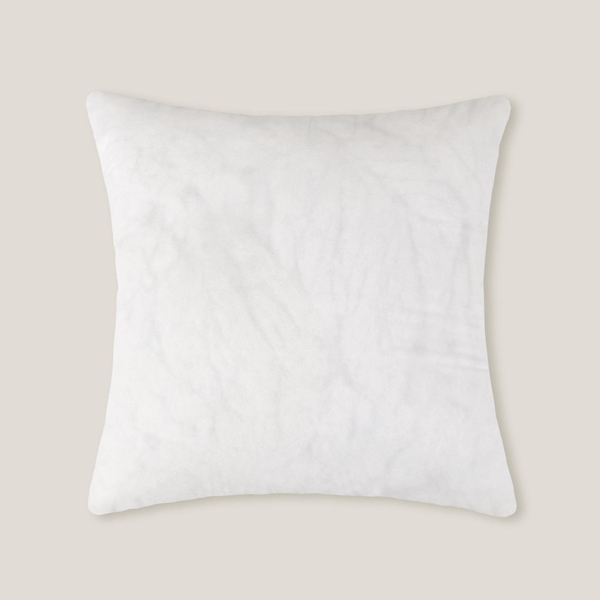 Plain White Cushion Fillers 18x18, 400 Gsm