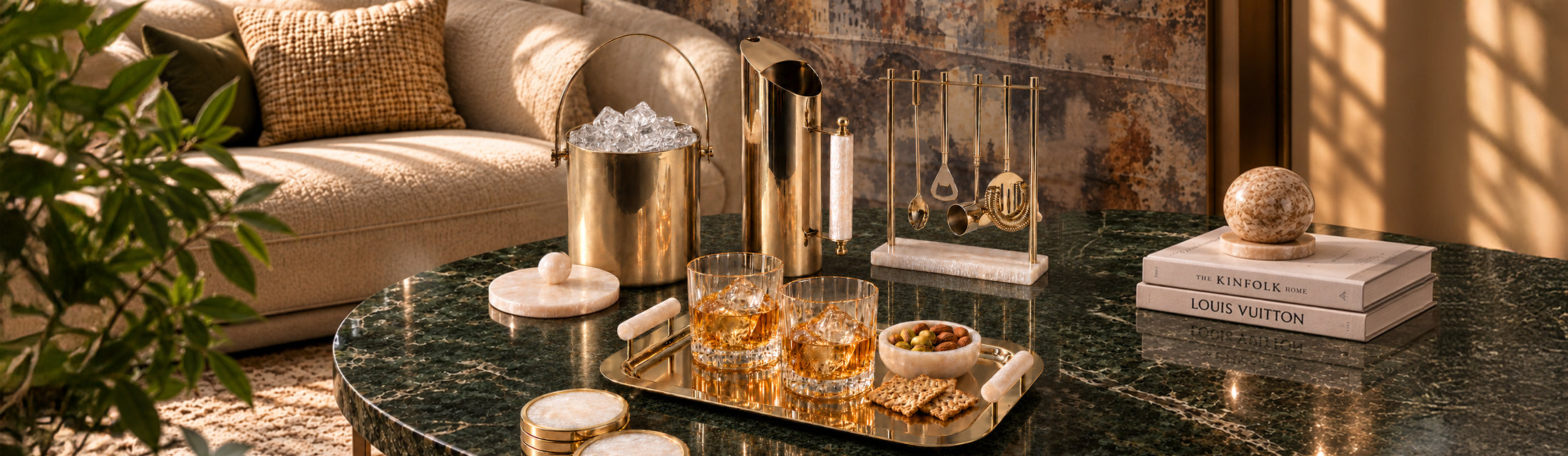 Spring Home Barware Luxury Crystal Glassware Sets | Premium Barware Online – Address Home