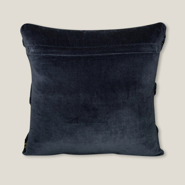 Trim Blue Cushion Cover