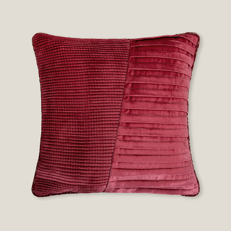 Rosa Fushia Velvet Cushion Cover