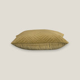 Spumo Yellow Cotton Velvet Cushion Cover