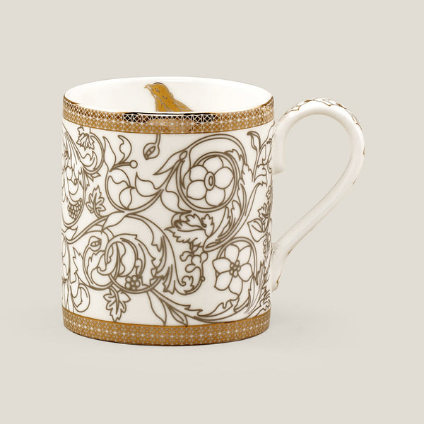 Alessi Gold & Platinum Coffee Mug Set Of 2