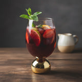 Reidel Gold Goblets Set Of 4