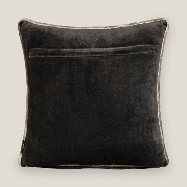 Vera Black & Grey Cushion Cover