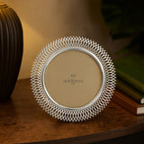 Chantilly Silver Round Photo Frame