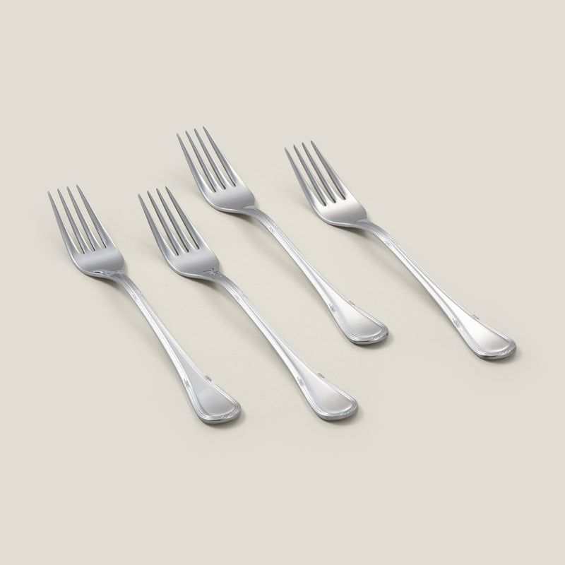 Zafiro Silver Fork Set