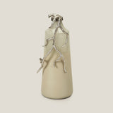 Virga Taupe Decor Jar L