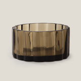 Tronco Brown Glass Decor Bowl L