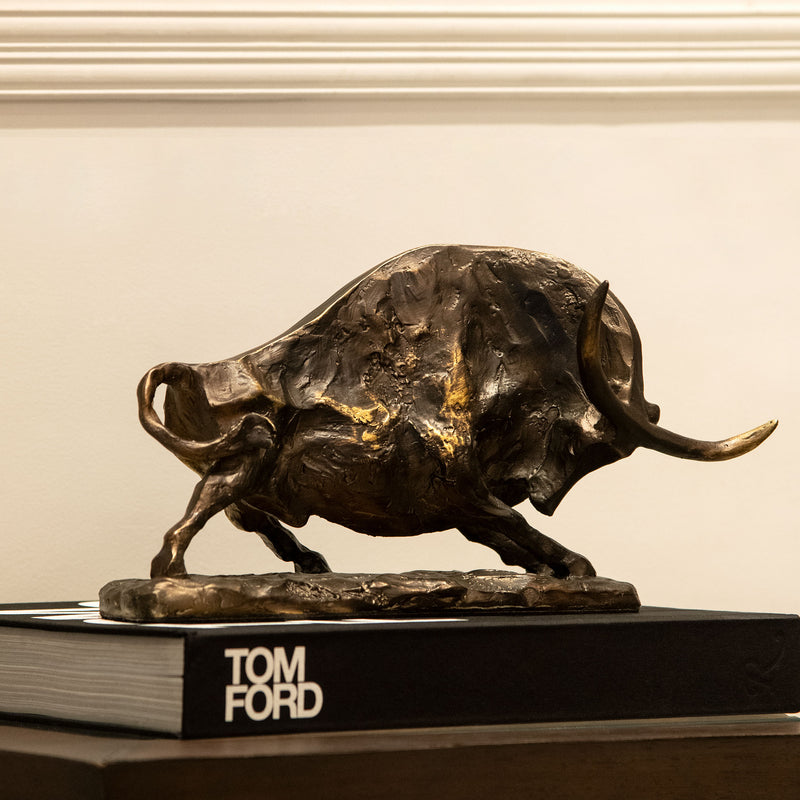 Toros Bronze Bull Sculpture